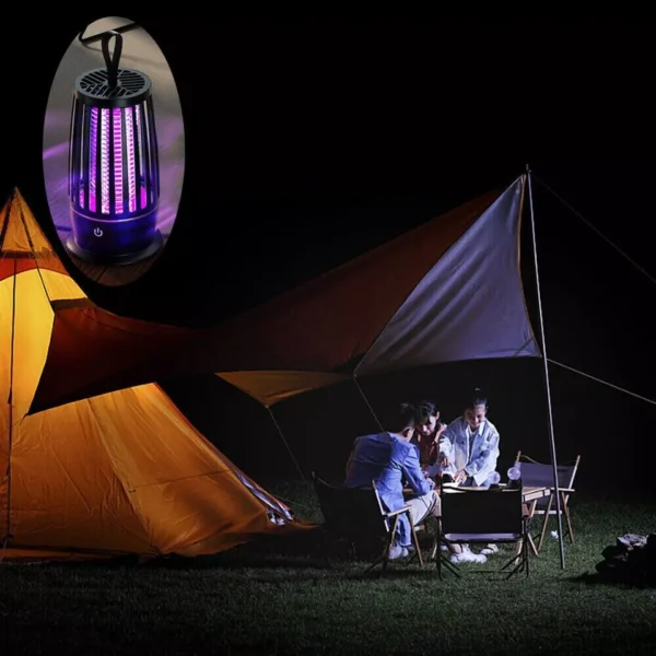 LAMPARA ANTIMOSQUITOS PORTÁTIL - Imagen 4