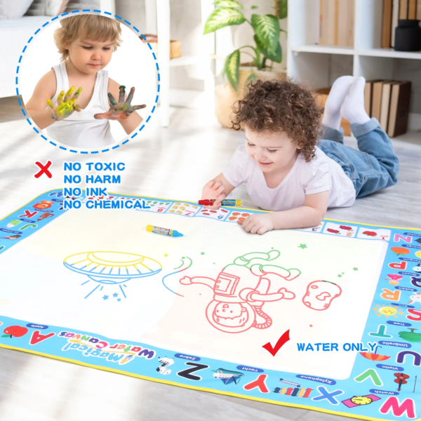 Alfombra de agua para niños / Magical Water Canvas™ - Imagen 2