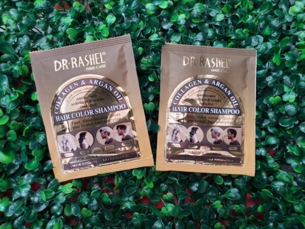 Shampoo en SACHETS Cubre Canas Dr. Rashel - Rápido, Natural y Nutritivo 🌟 - Imagen 3