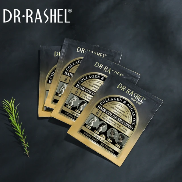 Shampoo en SACHETS Cubre Canas Dr. Rashel - Rápido, Natural y Nutritivo 🌟 - Imagen 4
